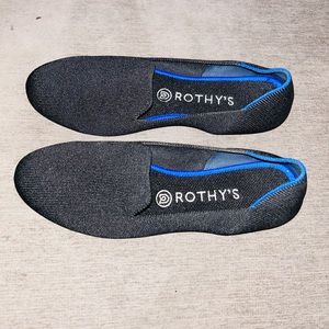 Rothy’s Black Solid  Loafers Size 8.5